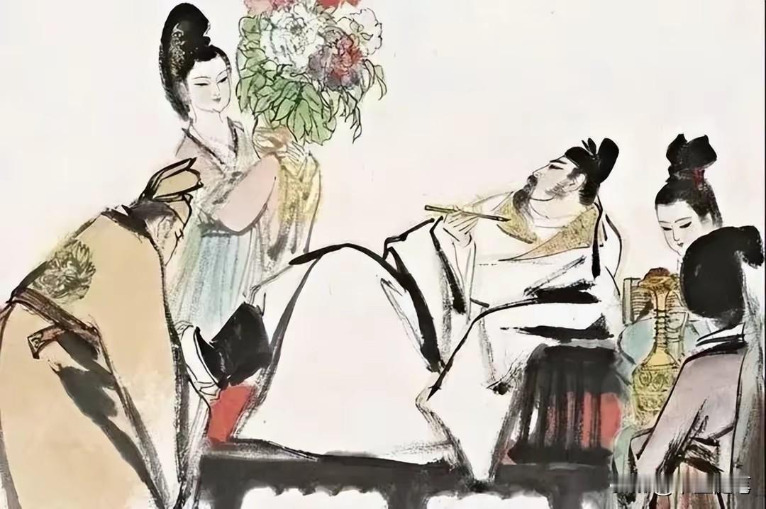 唐玄宗设“美人计”，李白“将计就计”，大吹杨贵妃一顿。为的就是讨得唐玄宗的欢心，