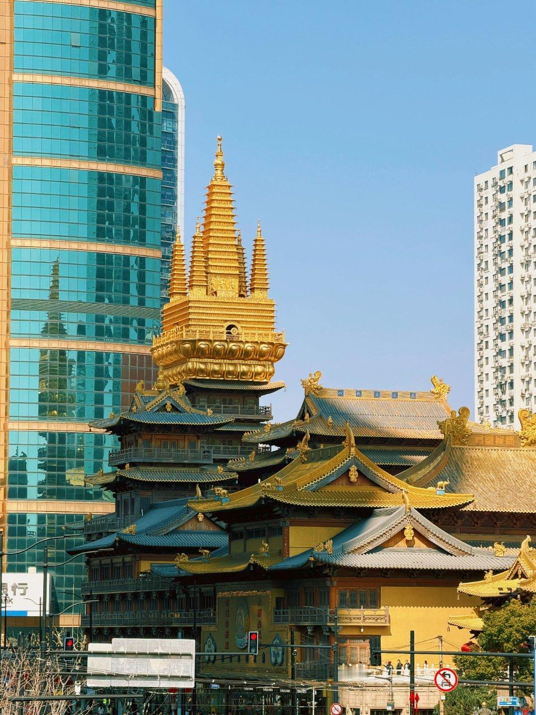 千年古刹，静安寺。 