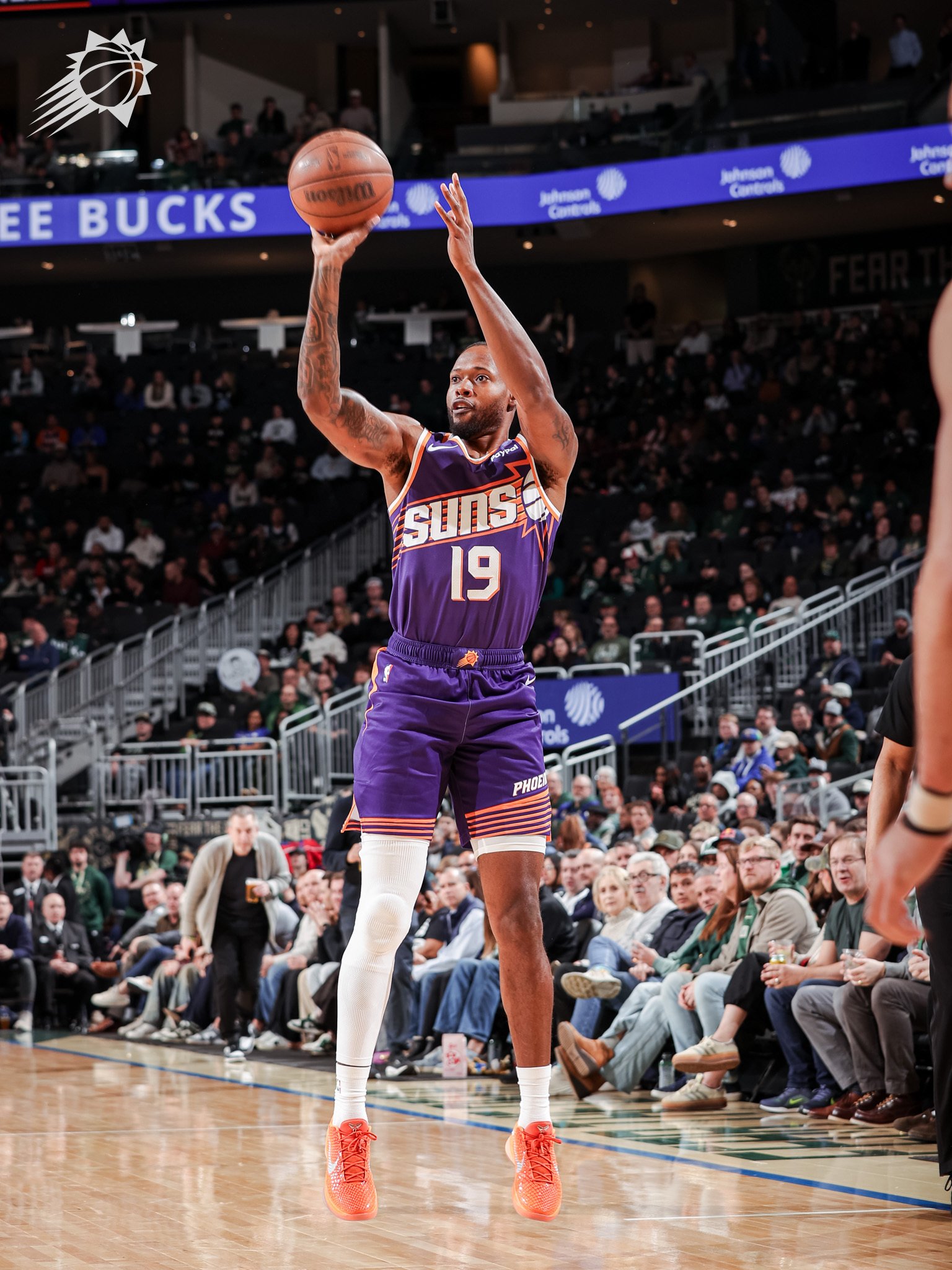 FLM抢下前板，配优质掩护，海史密斯三分命中🎯 菲尼克斯太阳 ｜旭日东升 ｜太