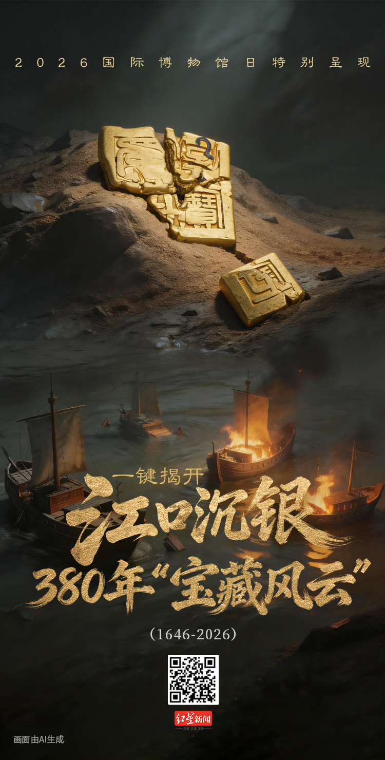 【#一键揭开江口沉银380年# #沉浸式解锁江口沉银前世今生#】“石龙对石虎，金