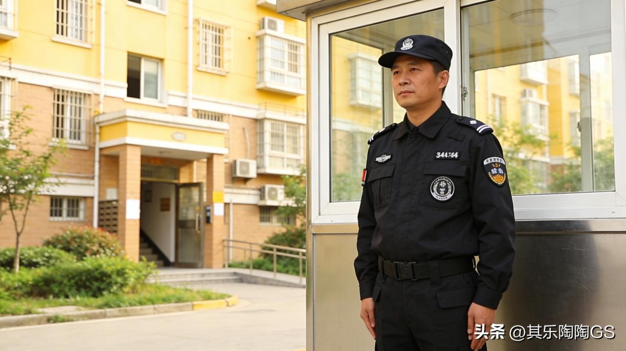 34岁小伙，给自家小区当保安，房贷还有8年，每月还1800，保安月薪4300，开