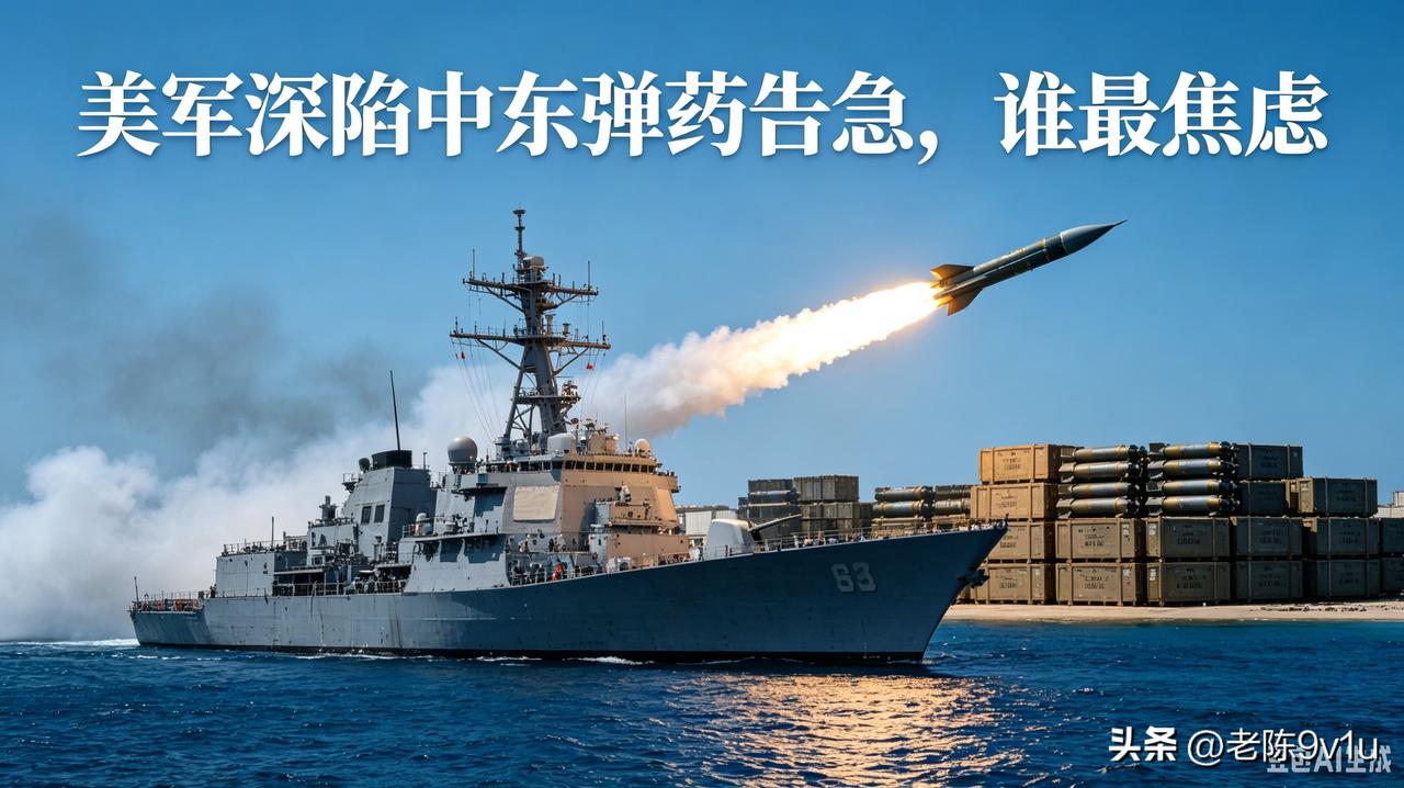 美军深陷中东、弹药告急：到底谁最焦虑📌
 
现状：美伊对抗持续，萨德拦截弹消耗