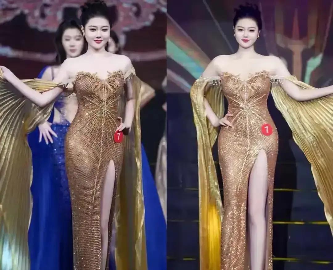 175cm美术生靠画画闯进选美决赛
 
邢台姑娘连子欣，20岁，学画十年。别人靠