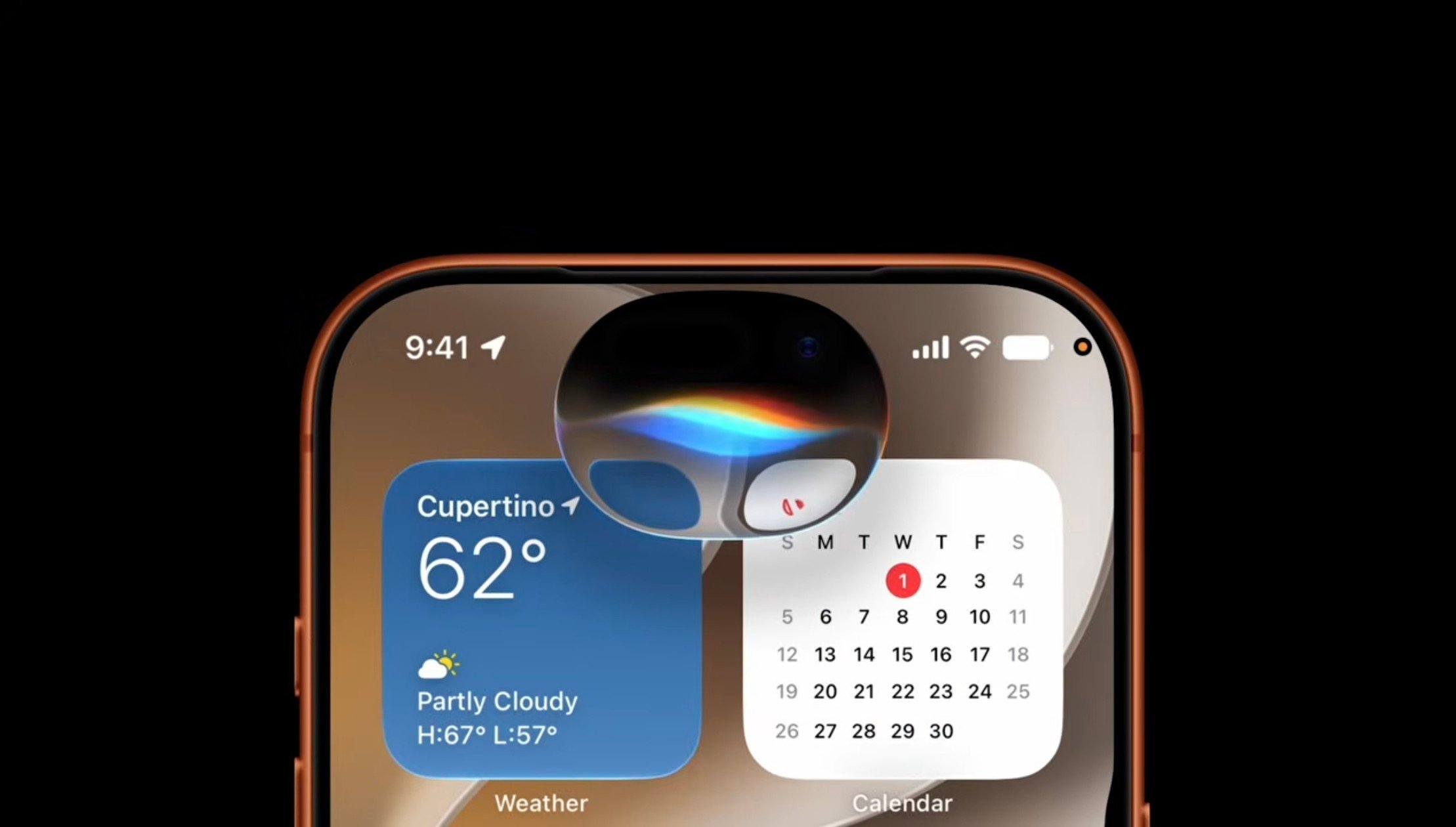 iOS27灵动岛上了液态玻璃效果 