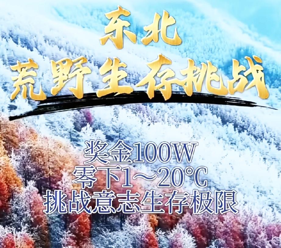 七星山的荒野求生火了之后，

没曾想竟看到东北也要整荒野挑战了。

我不禁弱弱的