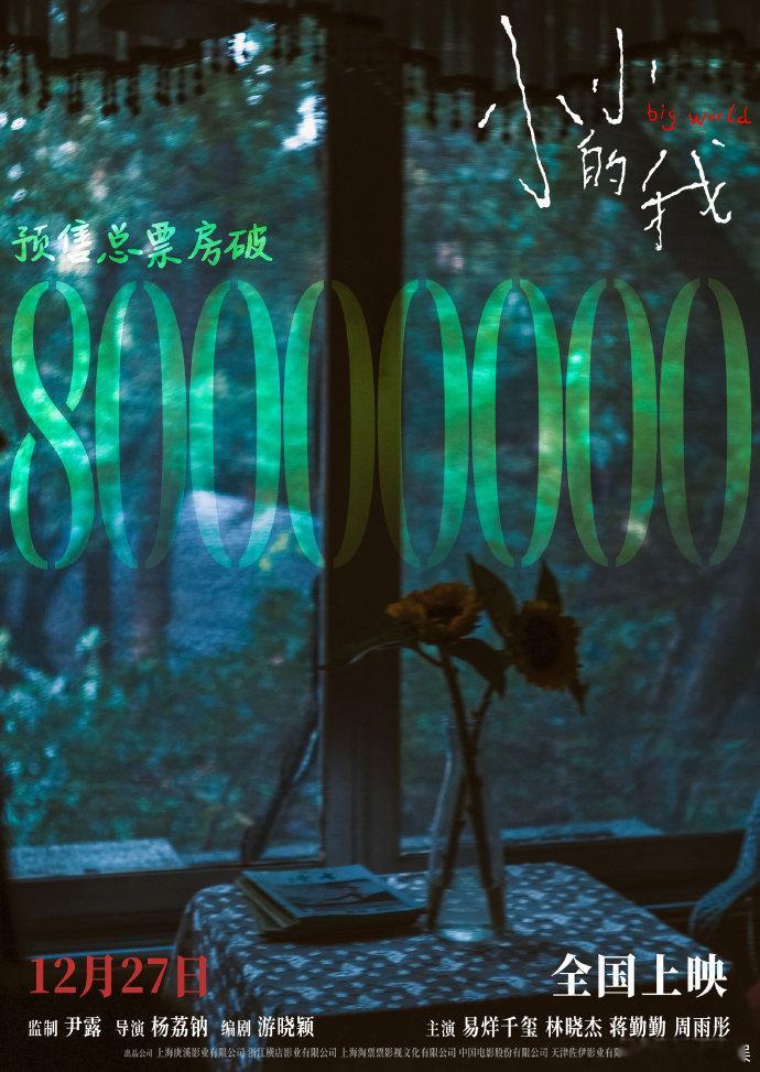小小的我预售总票房突破8000万  小小的我映前4天预售破8000万 《小小的我