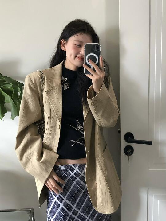 又甜又帅的春天 ｜Sea salt blue ooooootd