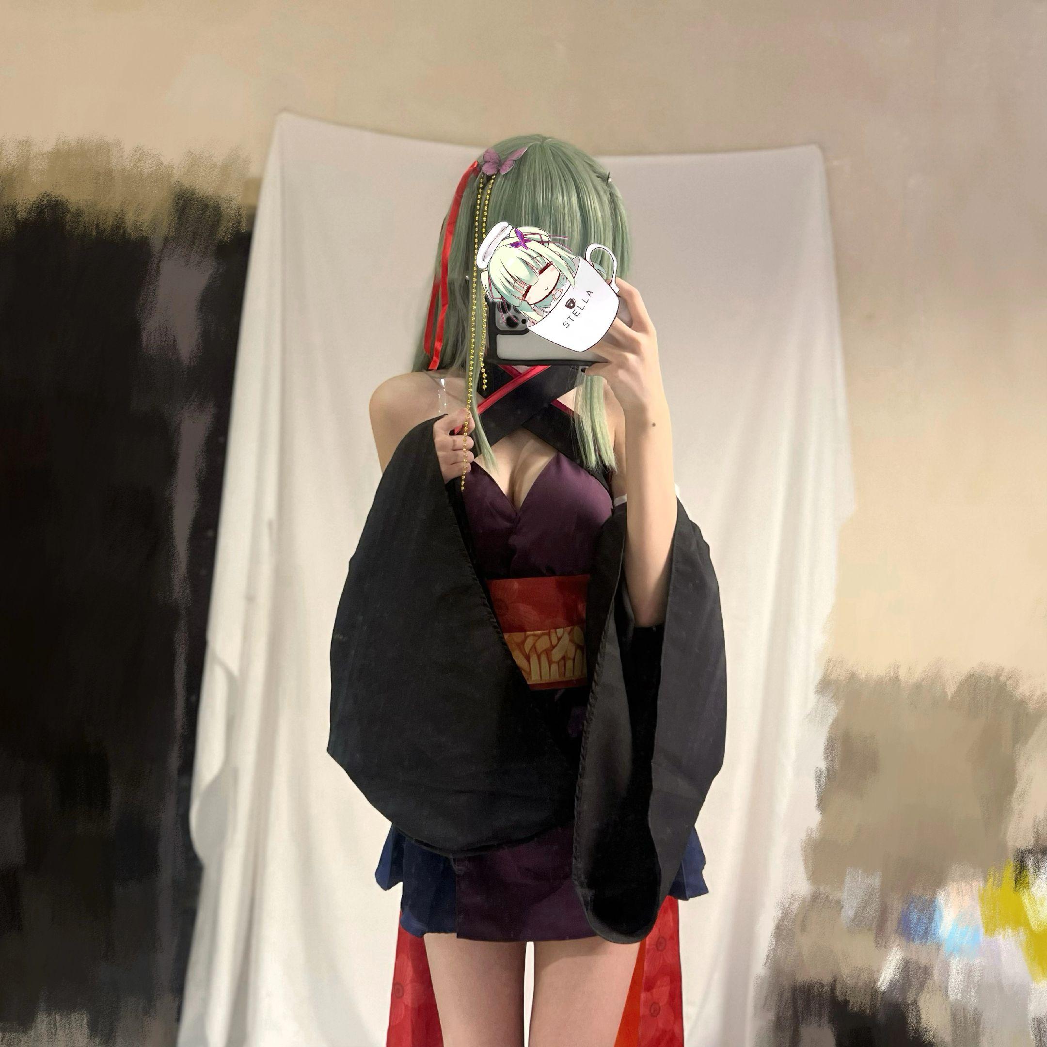 我一定会给你幸福。     /叠甲 衣服领子原本特别大我已经缝过了的 ...