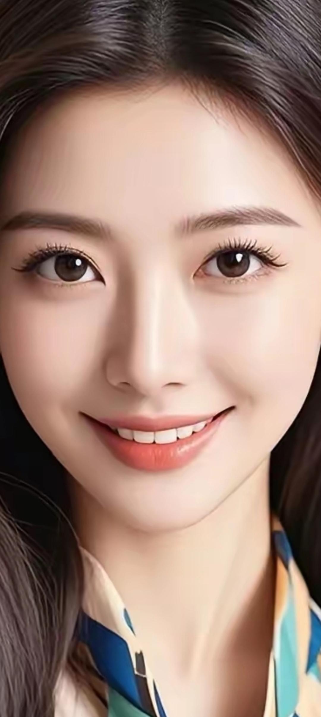 甜美笑容，元气满满的一天！😊✨