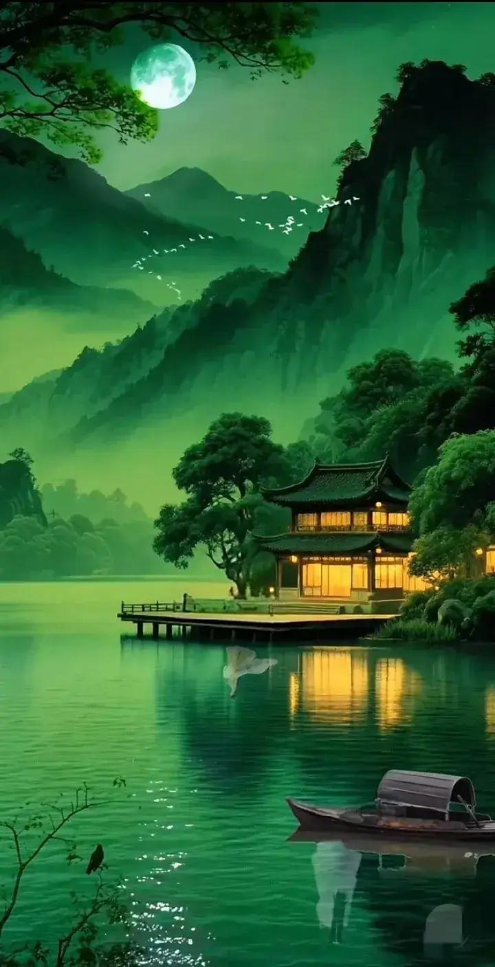 《望江南·自守》

心常静，
尘扰自分明。
矢志不移终事竟，
逢纷莫竞遇难平。