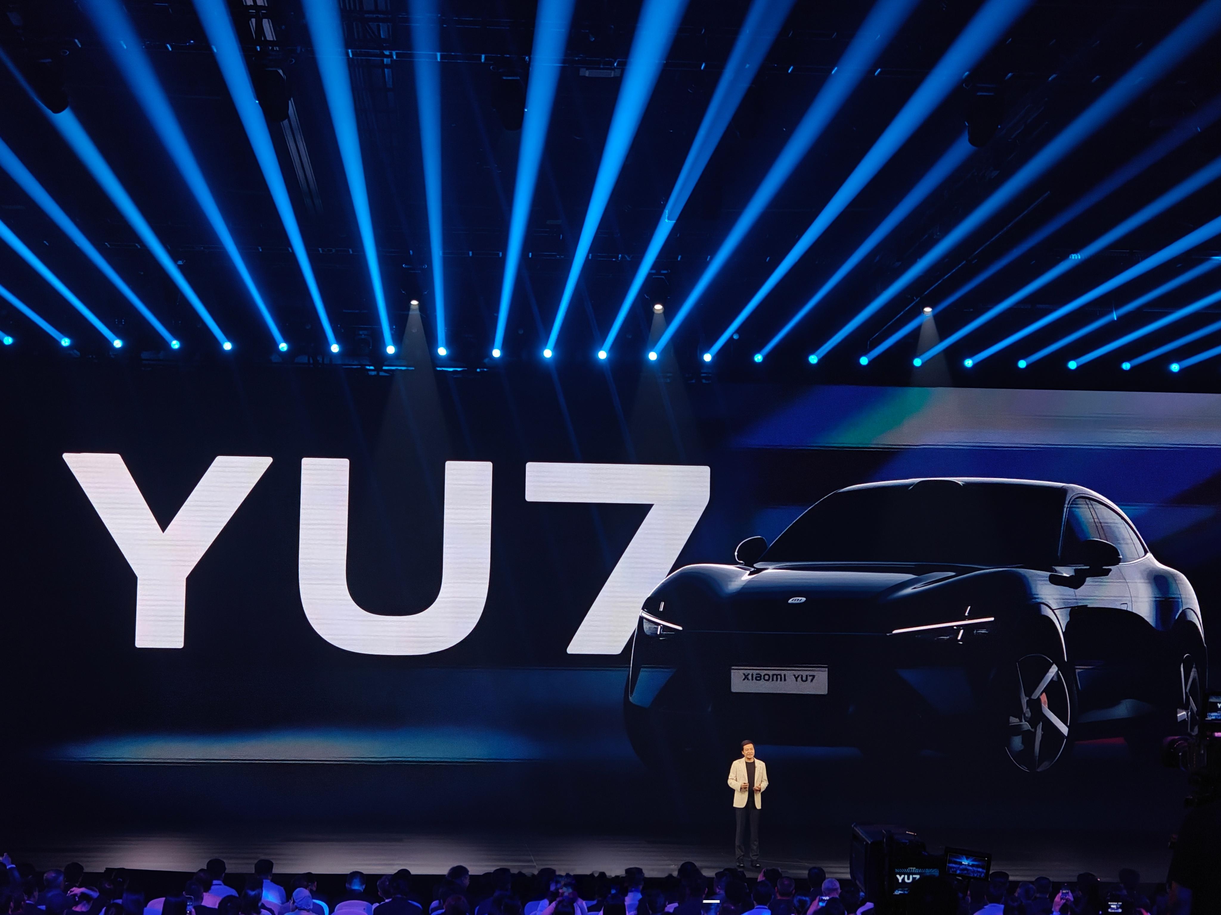 小米 YU7来了！定位豪华高性能！小米yu7﻿小米汽车 ​​​