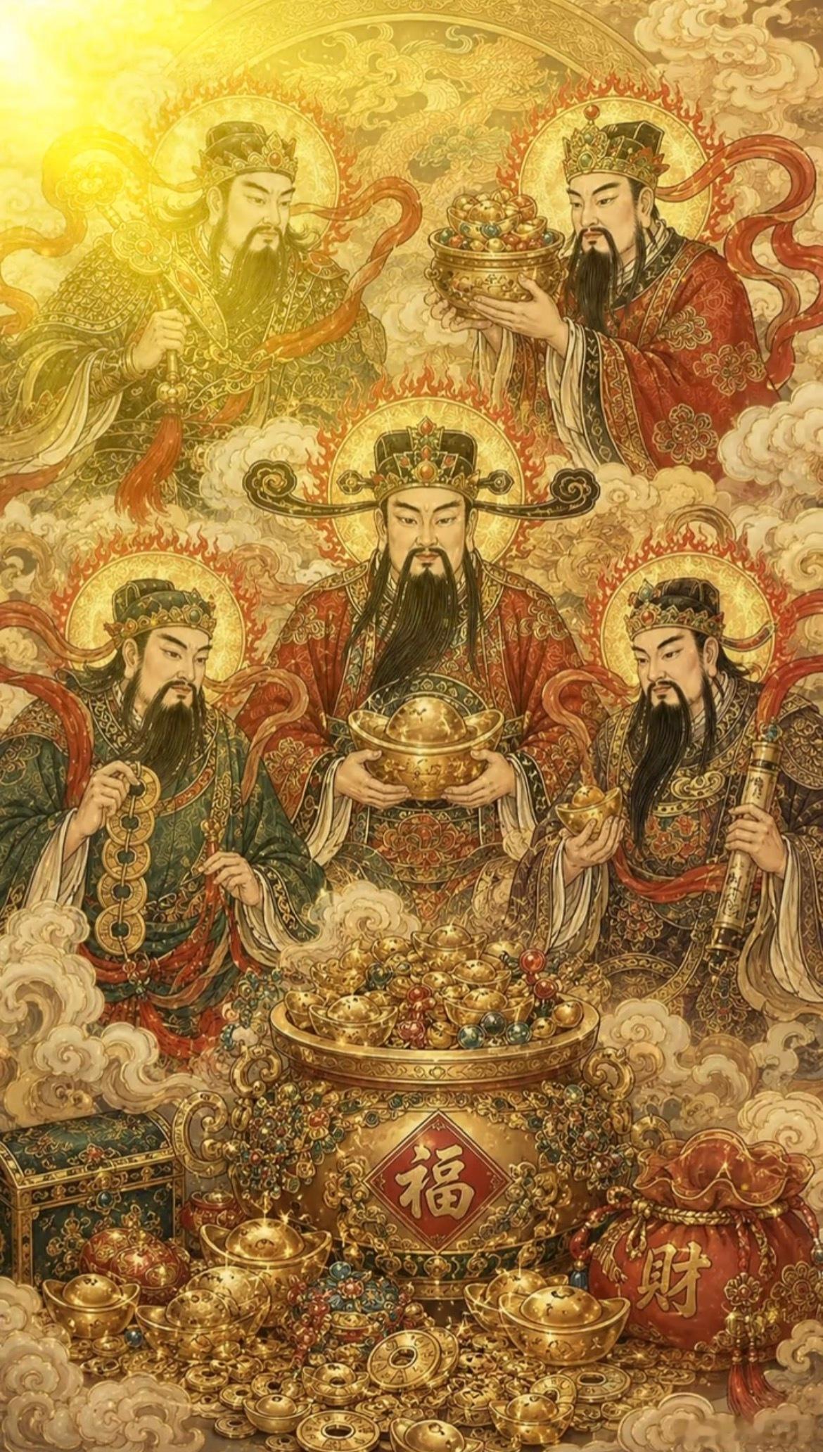 下半年切勿向外借钱，财易往外流；可多拜五路财神发大愿，财神会帮你实现愿望的！ 