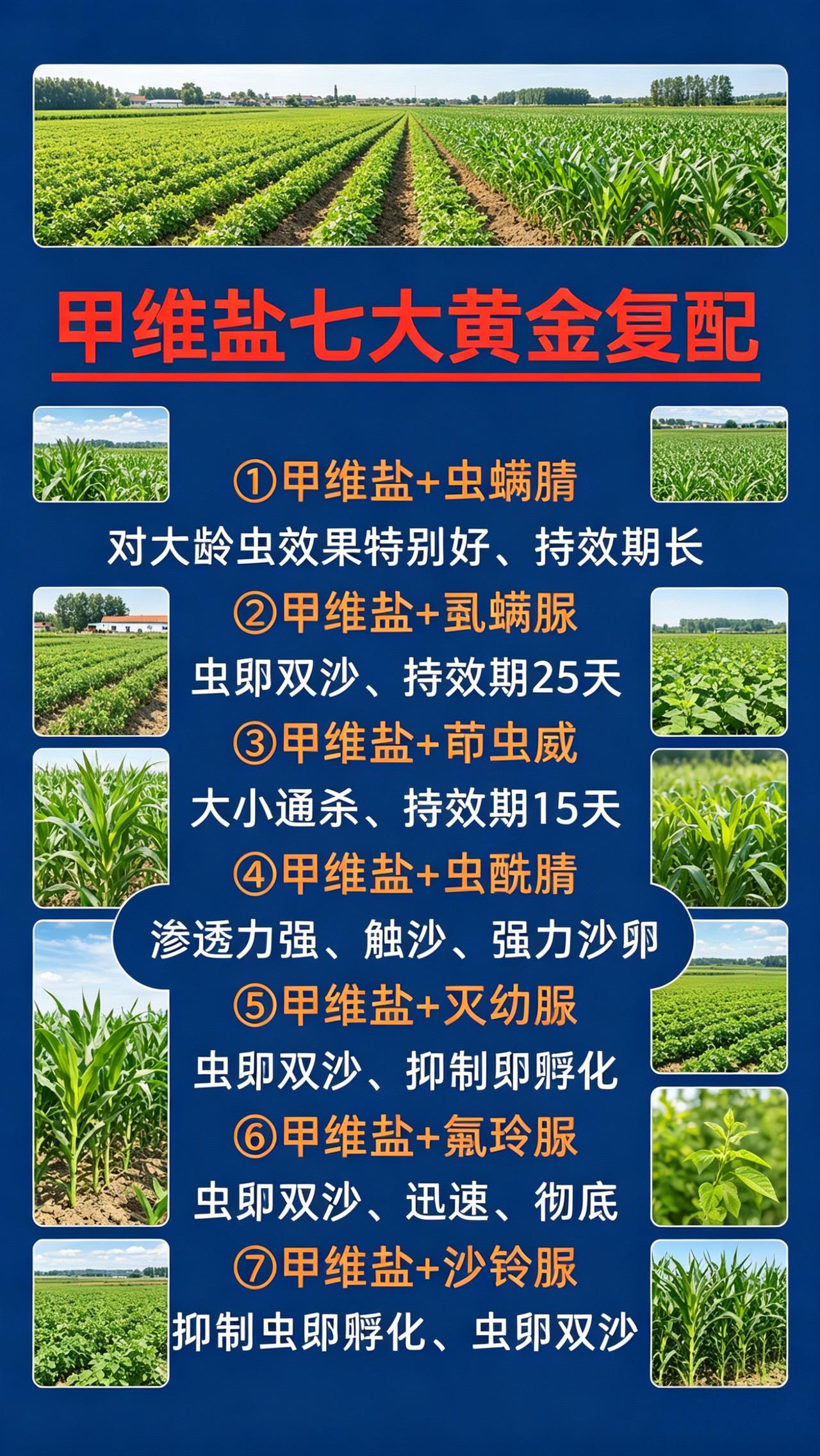 农业种植 虫害防治 杀虫剂 甲维盐