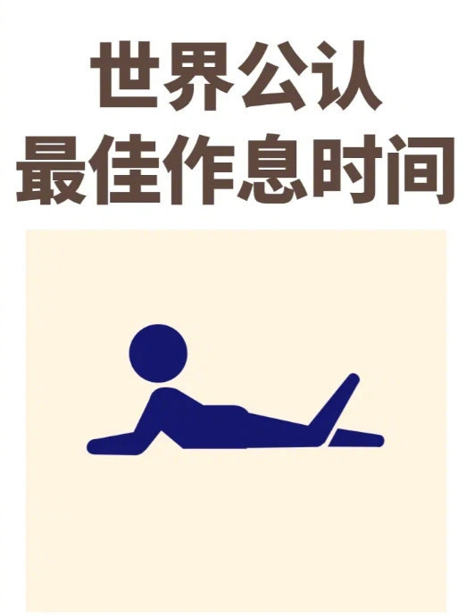 不愧是央视推荐！世界公认健康作息表 ​​​