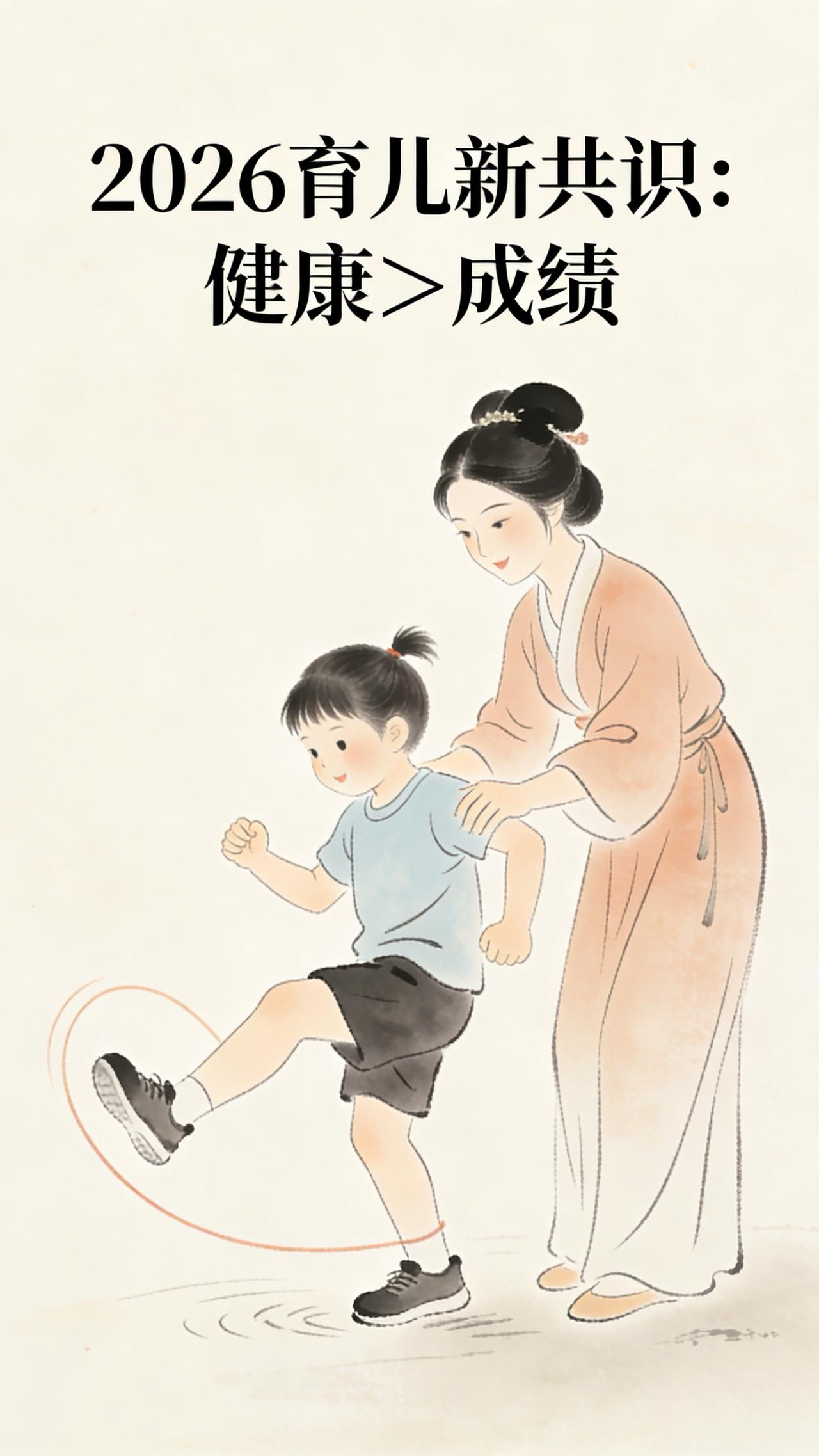 《93.5%家长把孩子健康放首位！2026育儿真相颠覆你认知》

别再被“鸡娃焦