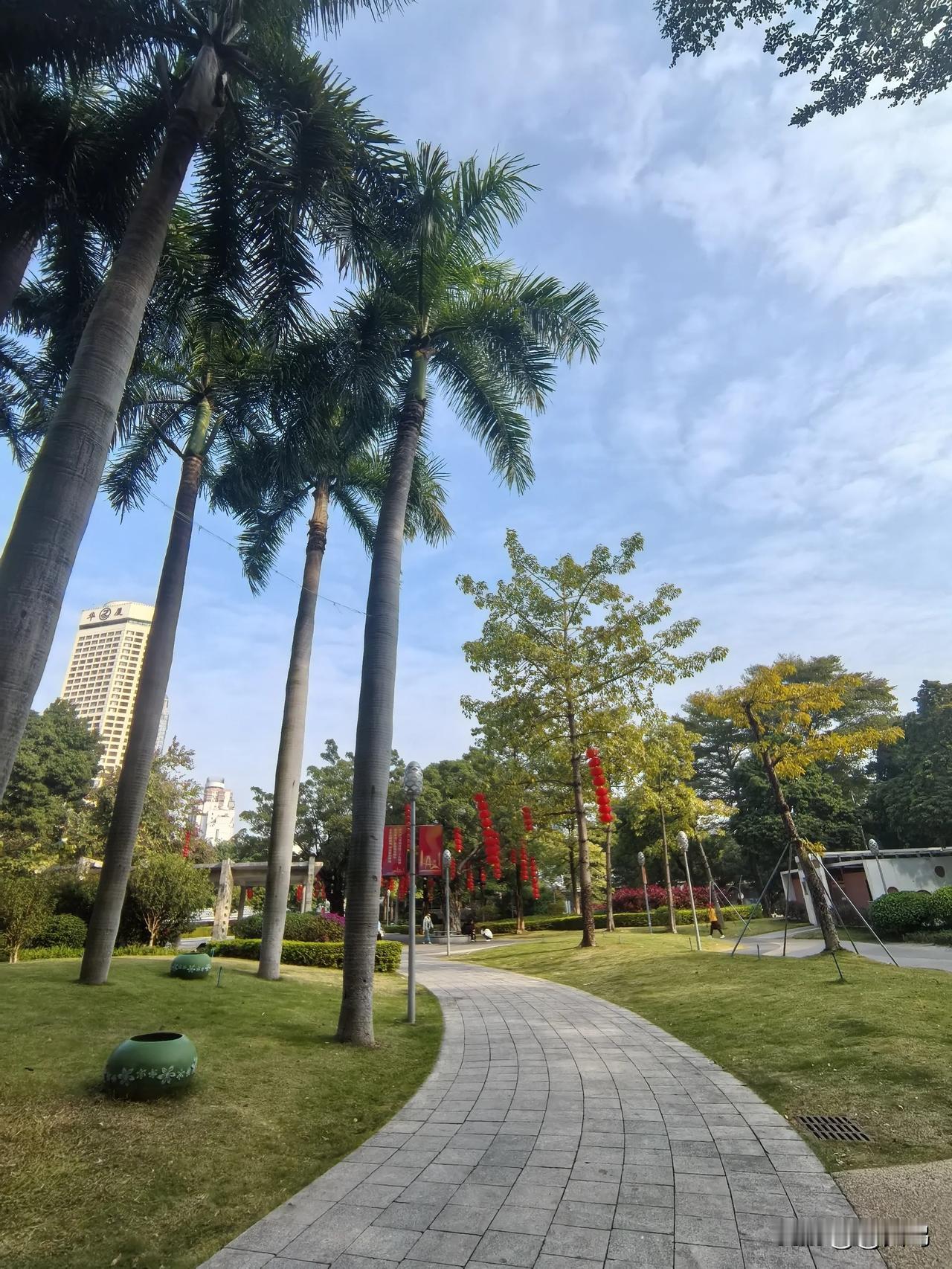 闭上眼睛吸收一下新鲜空气，心情格外的愉悦！

拍摄于：广州海珠广场公园。2024