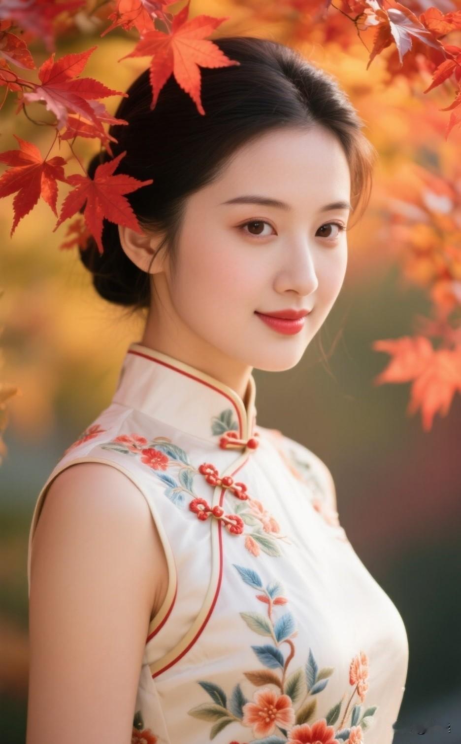 女生穿旗袍可以有多好看?