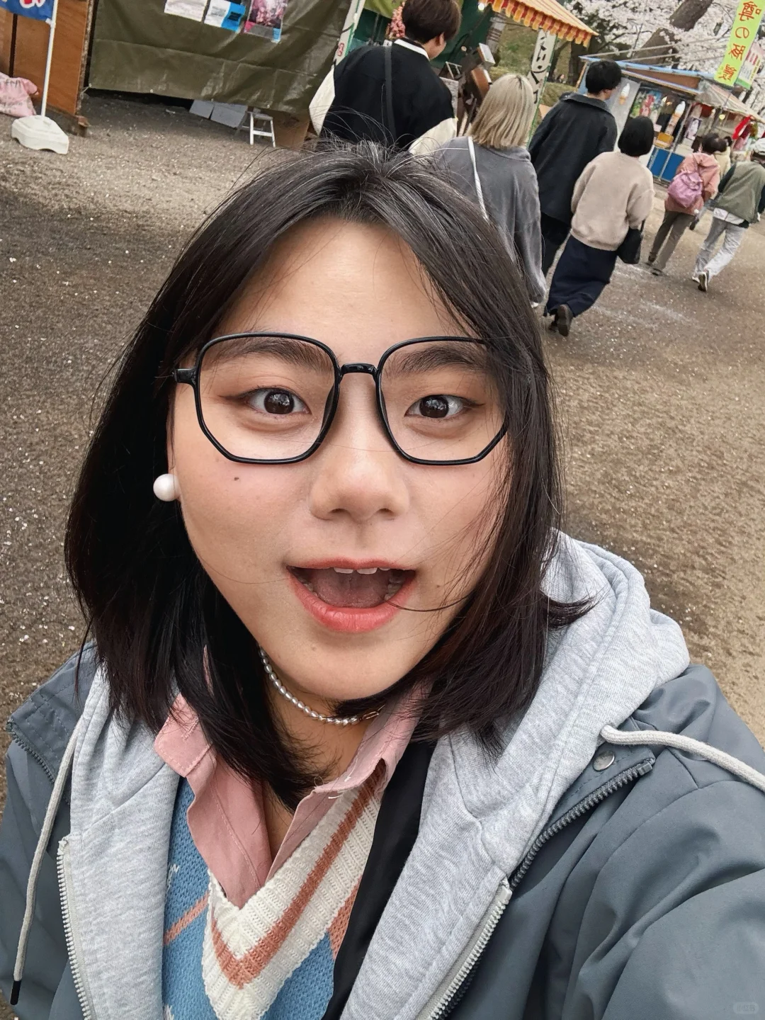 女孩子当然是图自由图前途！（弘前樱花开了！