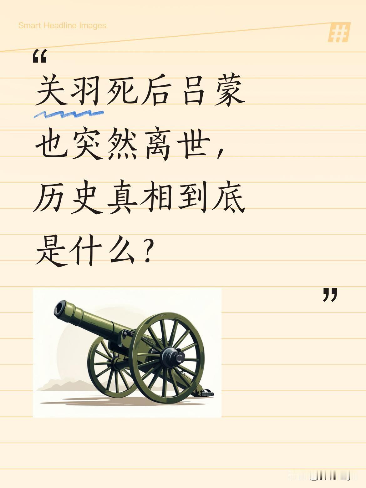 关羽死后吕蒙也突然离世，历史真相到底是什么？
公元220年，关羽败走麦城后不久，