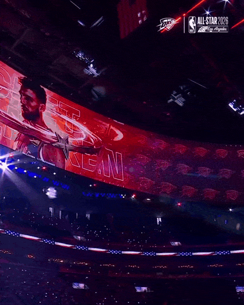 全明星介绍切特的瞬间！编辑by小魏雷霆2026nba全明星