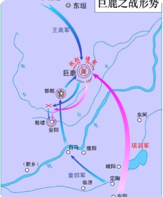 巨鹿之战
之所以成为中国历史上著名的以少胜多的战役之一，不仅仅在于其战术上的精妙