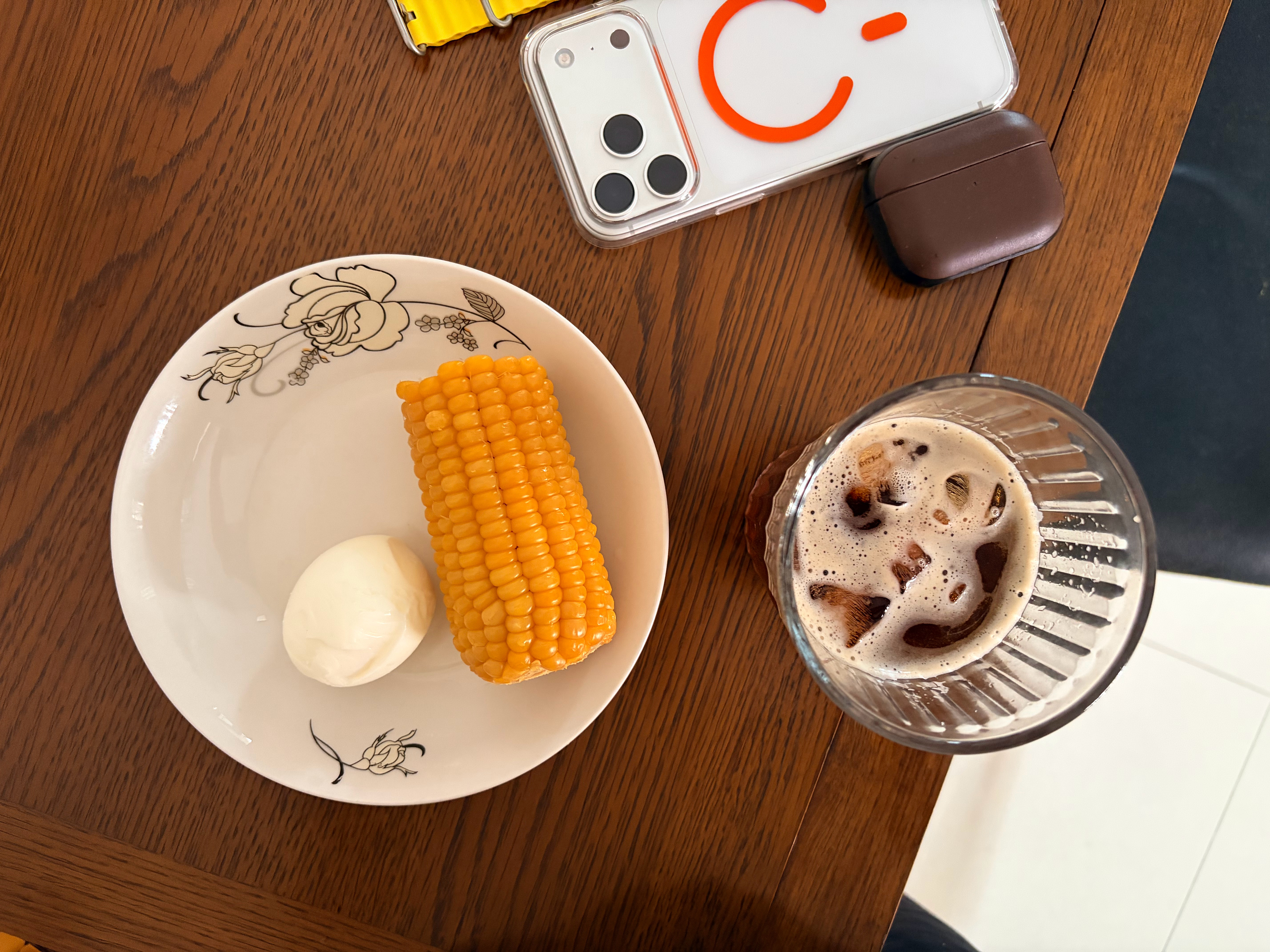 🌽🥚🧊☕️ 