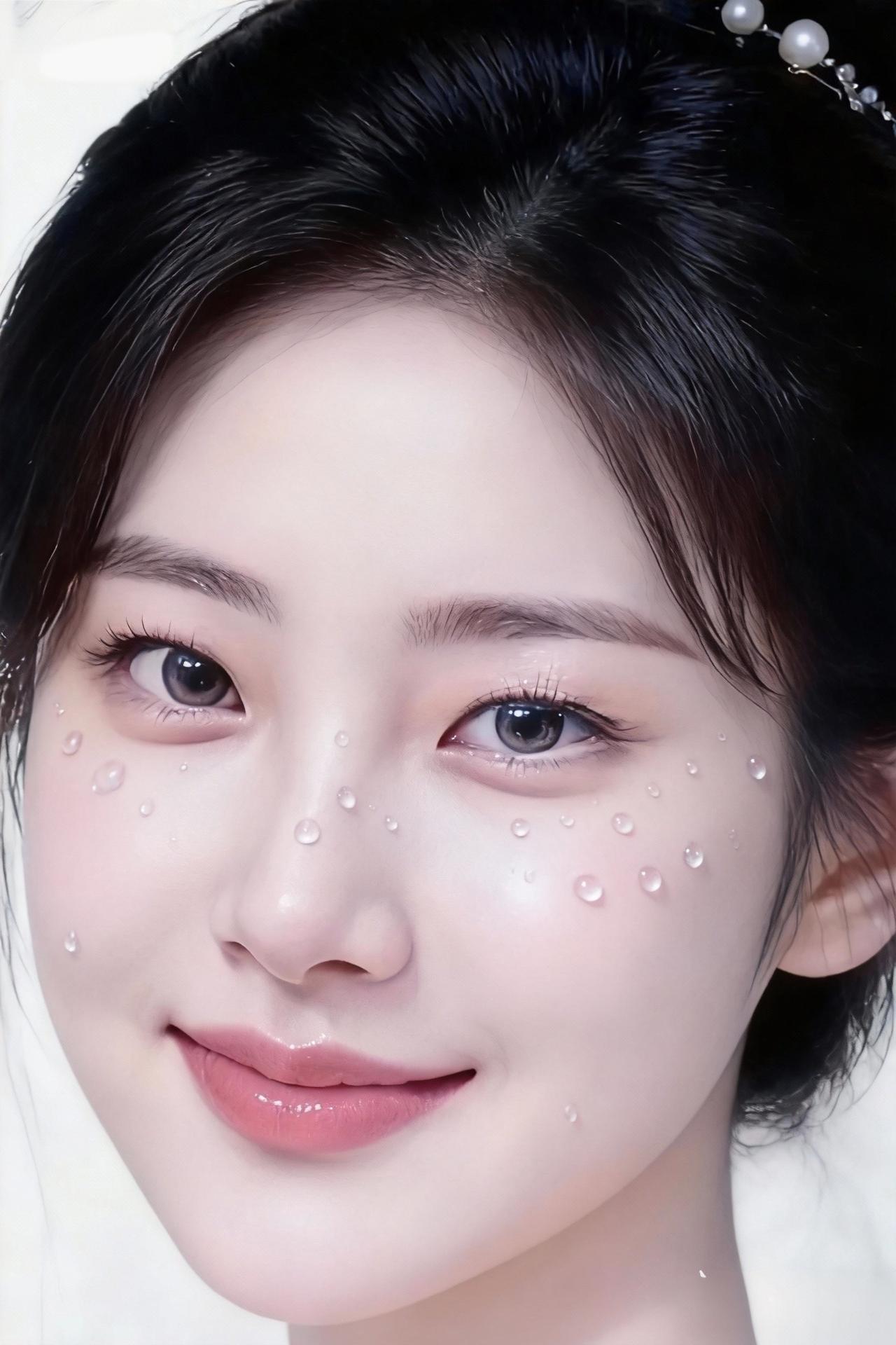 梦幻水光肌，少女感满满！💧✨