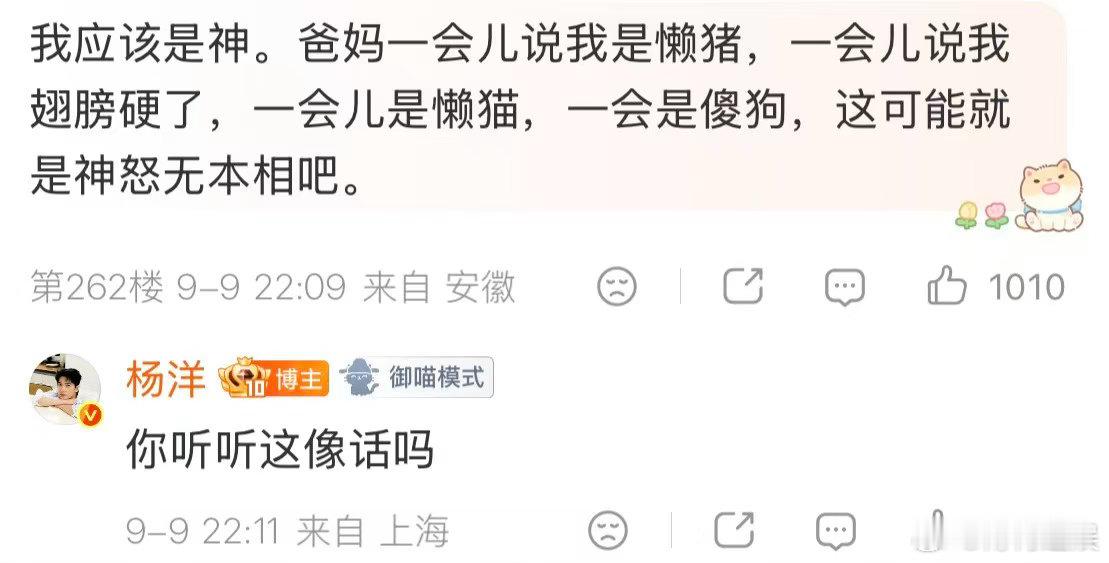 杨洋不抽象的我不翻杨洋到底想抽象出怎样的人生 我们至今未知杨洋的抽象真的有上限吗