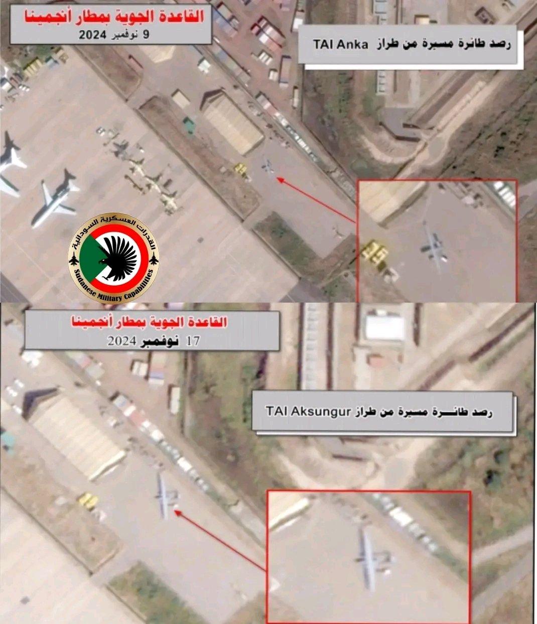 苏丹的邻国——尤其是乍得——利用装备了MAM-L弹药的土耳其TAI“Anka A