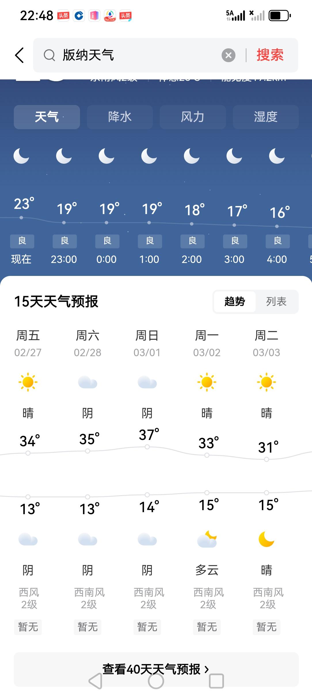西双版纳这个天气是准备入夏了吗？
按标准现在的西双版纳的天气已经是夏天了，西双版
