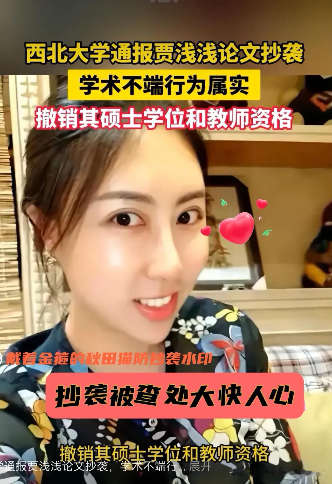 大快人心！贾平凹之女贾浅浅、清华才女蒋方舟，这两只“大硕鼠”、“大文贼”因抄袭、