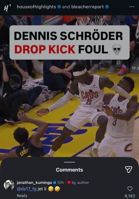 ➡看来我说的李小龙还是暴露年龄了金州勇士nba吐槽大会金州勇士施罗德无影脚飞踹克