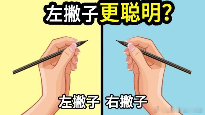左撇子比一般人更聪明吗智力水平和发展更多地取决于遗传、教育质量、成长环境、营养状