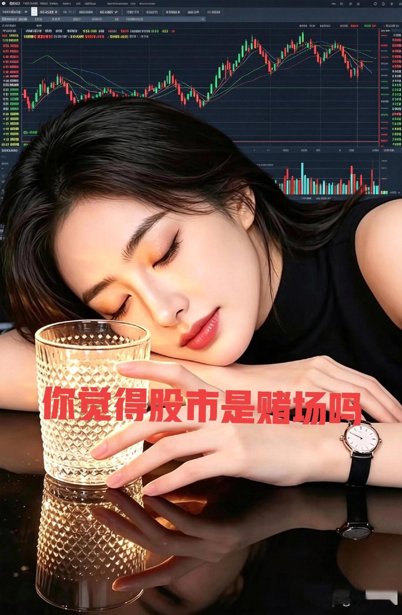 股市是不是赌场？说一个扎心的大实话：

你要是抱着“搏一搏单车变摩托”的心态进去