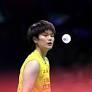 羽毛球中国大师赛王祉怡2比0横扫马来西亚美少女蕾娜莎，具体比分：21比10, 2