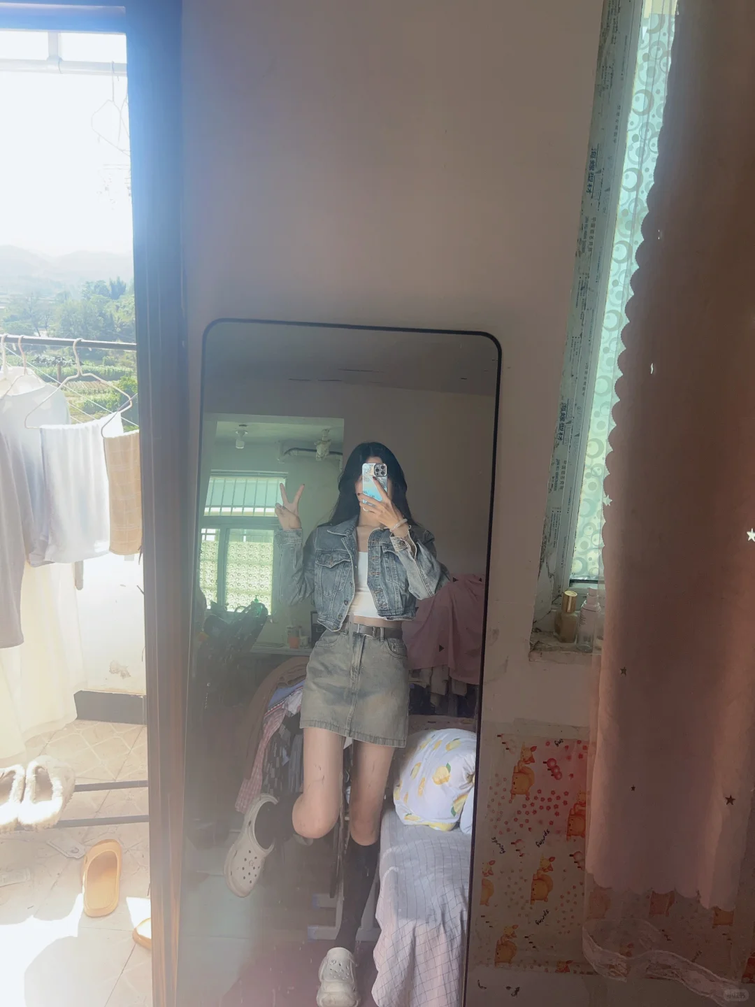 乡村教师一日穿搭