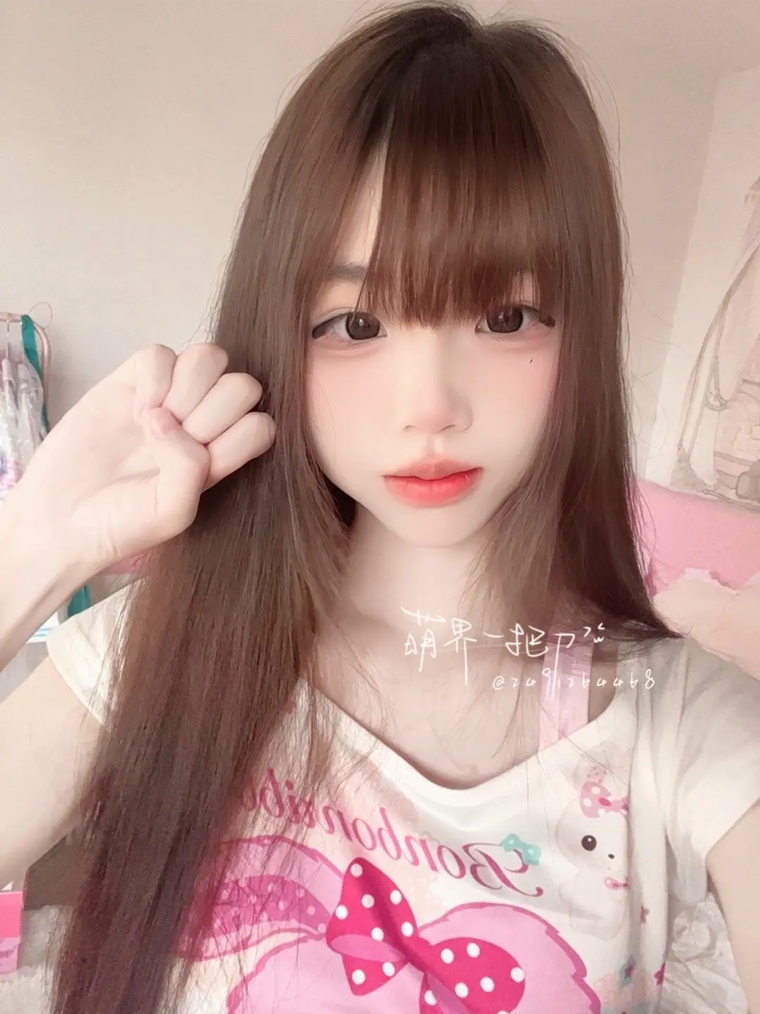 喜欢你才装可爱 你以为卖萌很轻松吗ฅ՞•ﻌ•՞ฅ