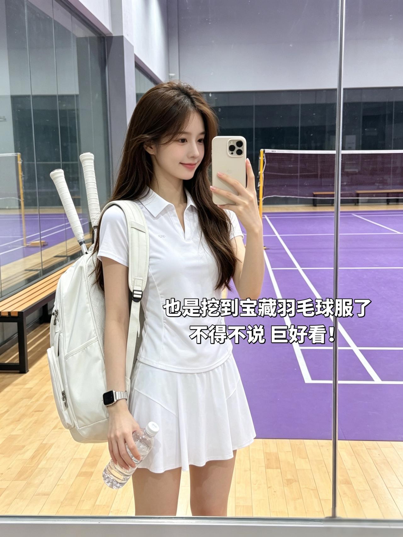 也是挖到宝藏羽毛球服了
不得不说 巨好看！