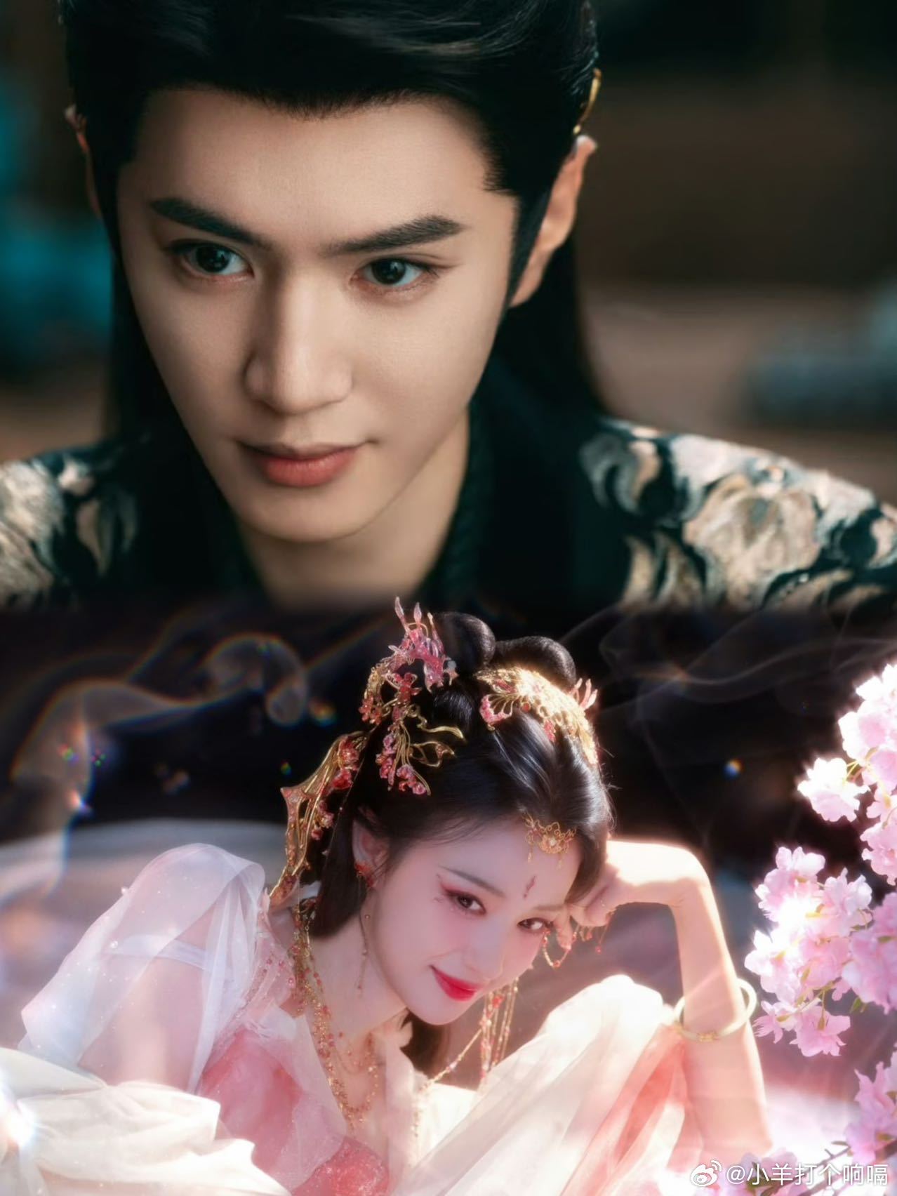 裟椤又灵又飒，敖炽又野又宠，王楚然陈哲远颜值演技双在线，没人先搞点浮生物语拉郎吃