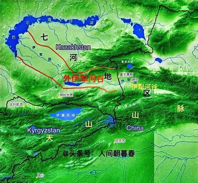 哈萨克斯坦版图上未来开发潜力最大的地区，或许非外伊犁河谷莫属。地理上，外伊犁河谷