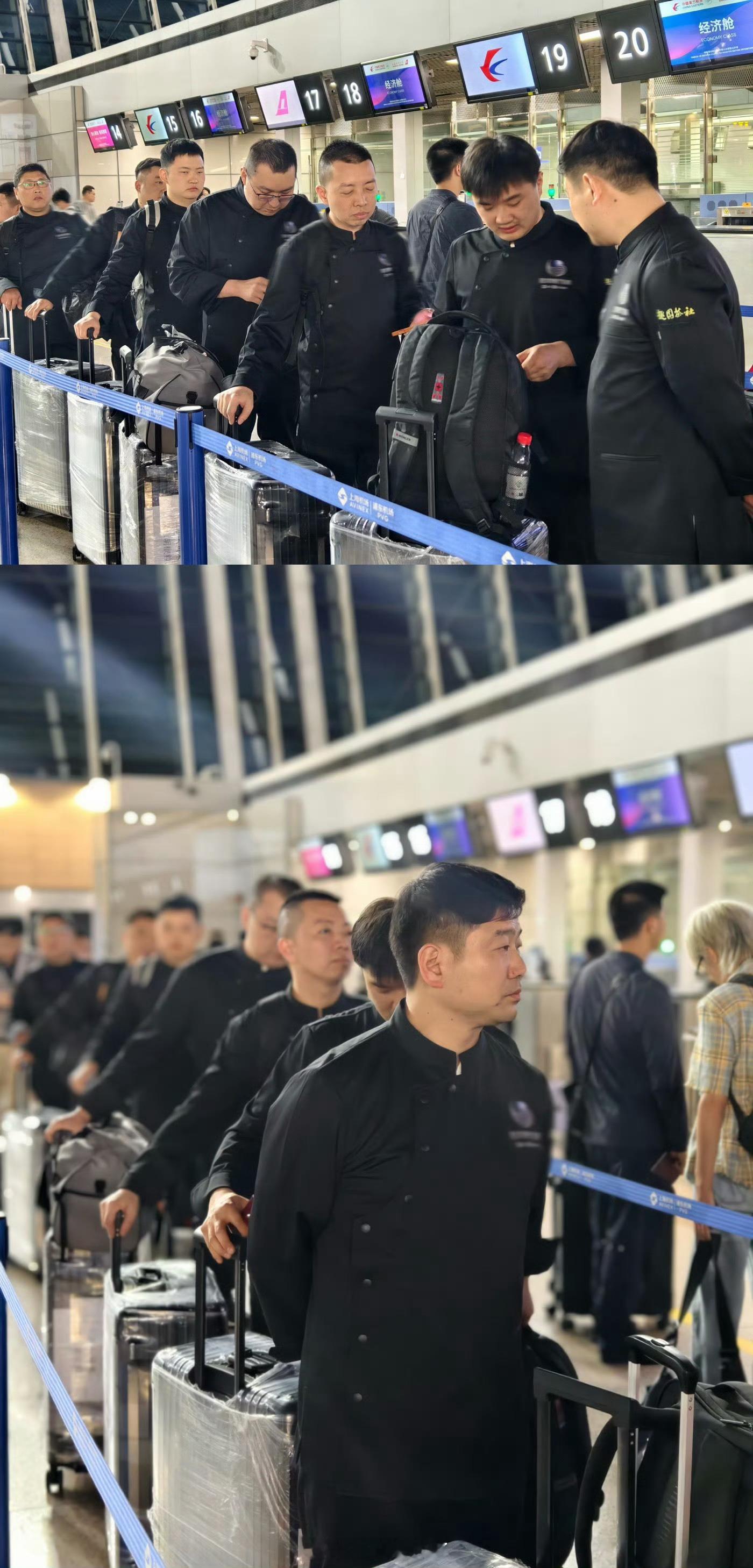 这次轮到中餐惊艳戛纳全场七位达人机场同框出圈，风度仪态绝佳，气场完全碾压普通明星