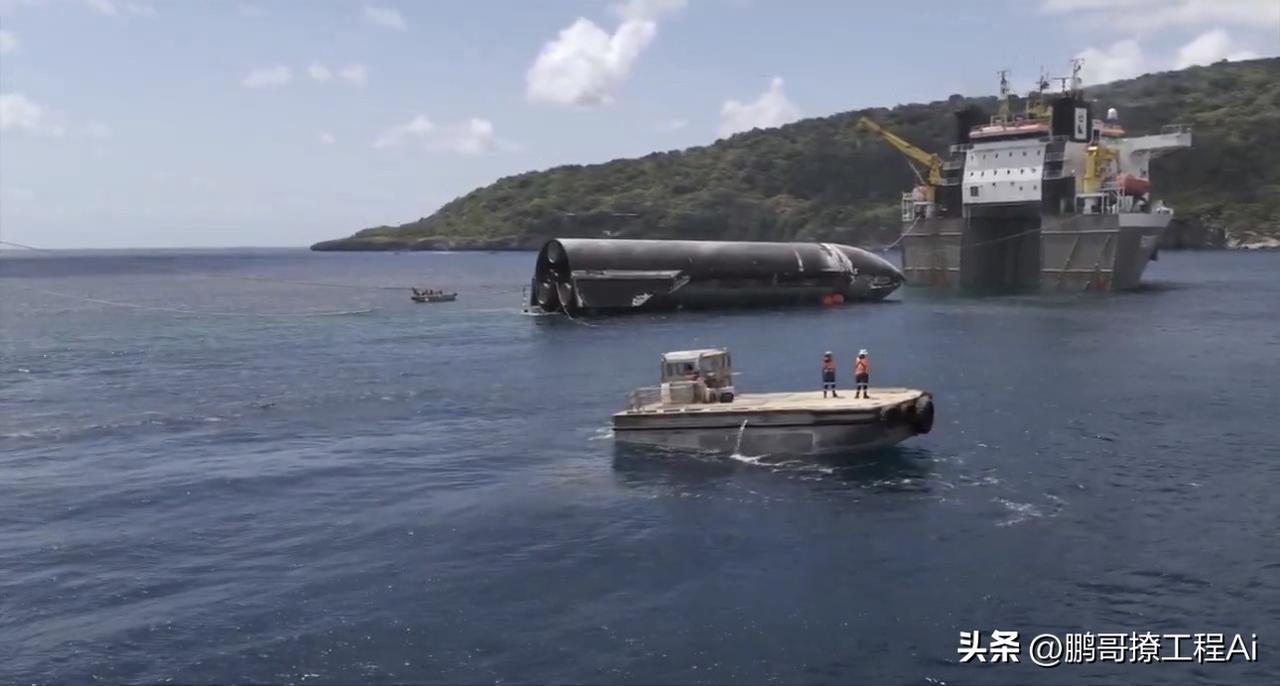 脑洞大开！马斯克确实厉害！几亿美元的星舰横躺在海面上，浑身烧得焦黑，看着像一场事
