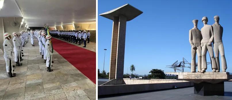 里约热内卢的纪念碑，Monumento aos Pracinhas，是献给二战中
