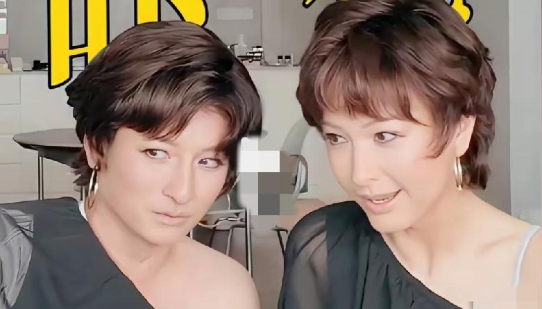 李维嘉打扮成女人模样，长得太像吴昕，比双胞胎都还要像。