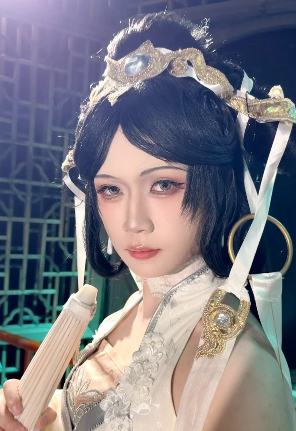 对味不？久诚怀沙cos大小乔王者漫展圆梦青白蛇cos久诚