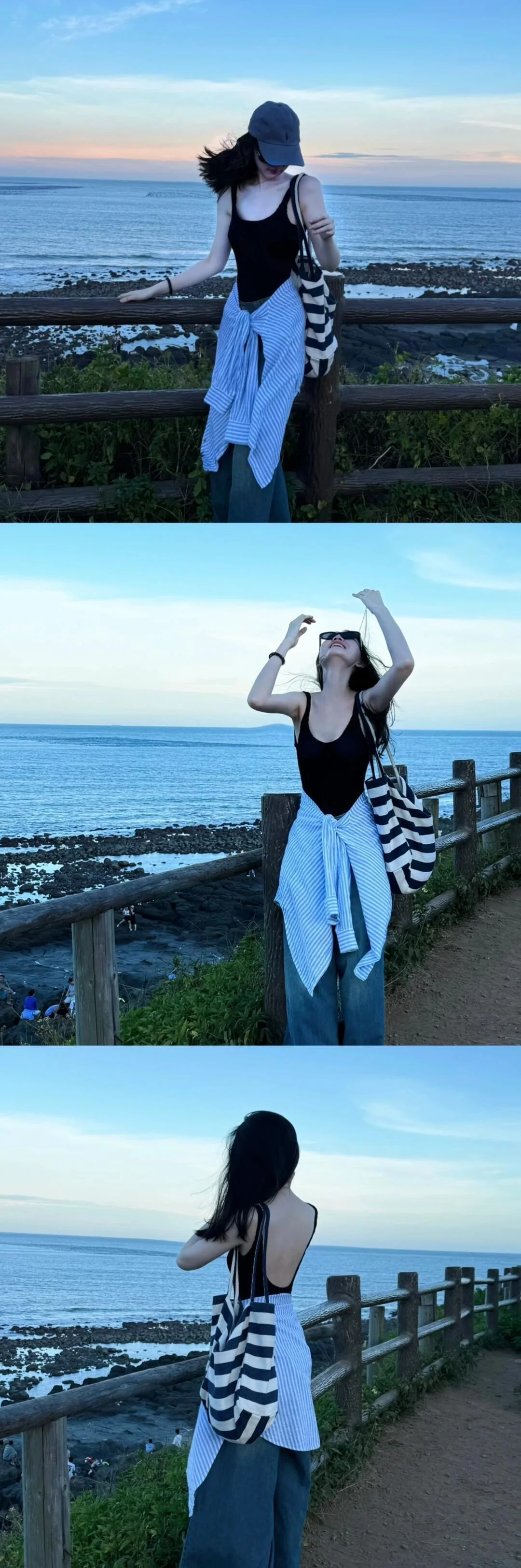 存一些海边氛围感拍照📷姿势！