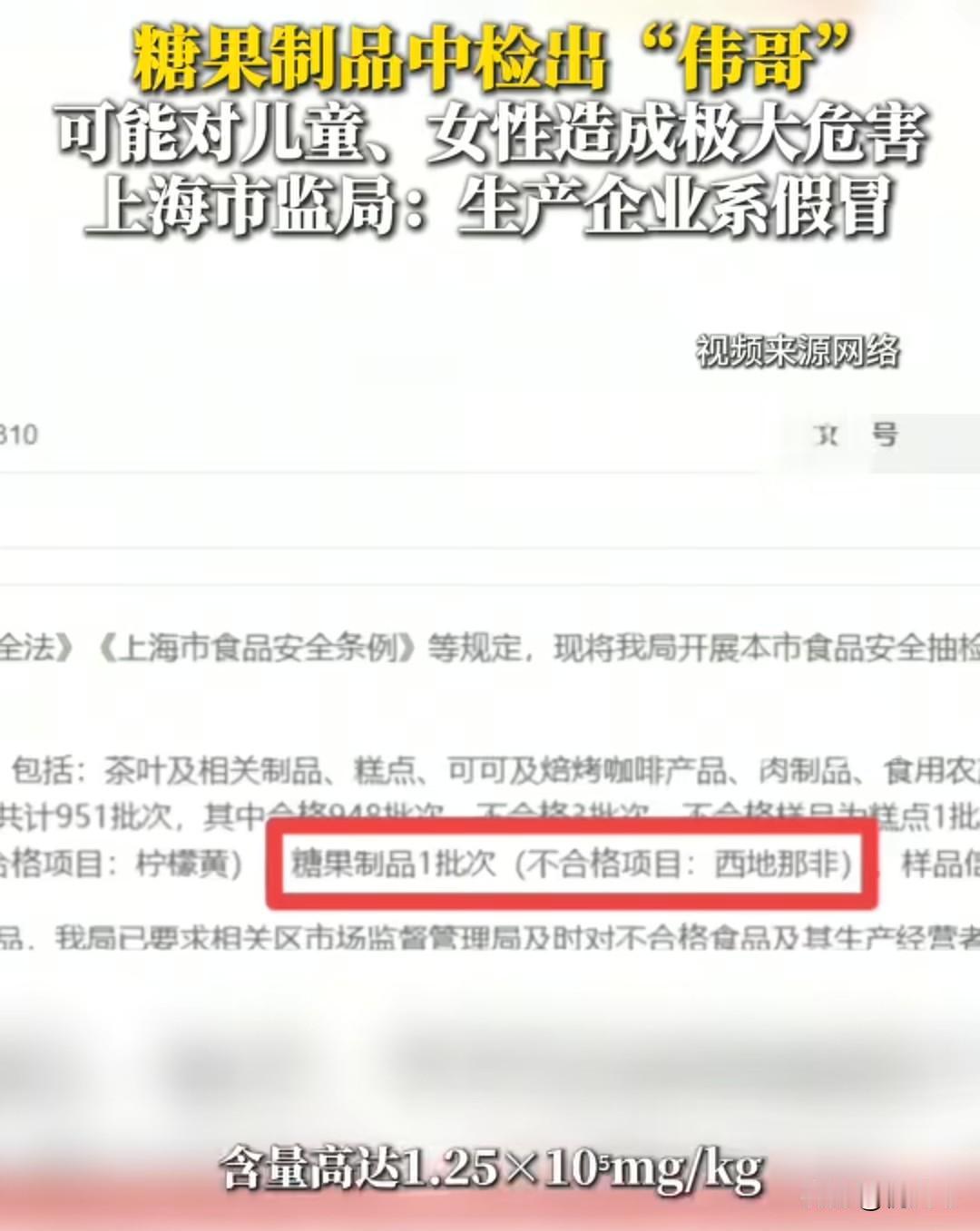 糖果制品中发现“伟哥”，可能对儿童和女性造成很大伤害，这些企业为了挣钱，真的是连