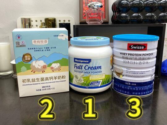 跟风吃蓝胖子+羊奶粉+蛋白粉半年 真实反馈