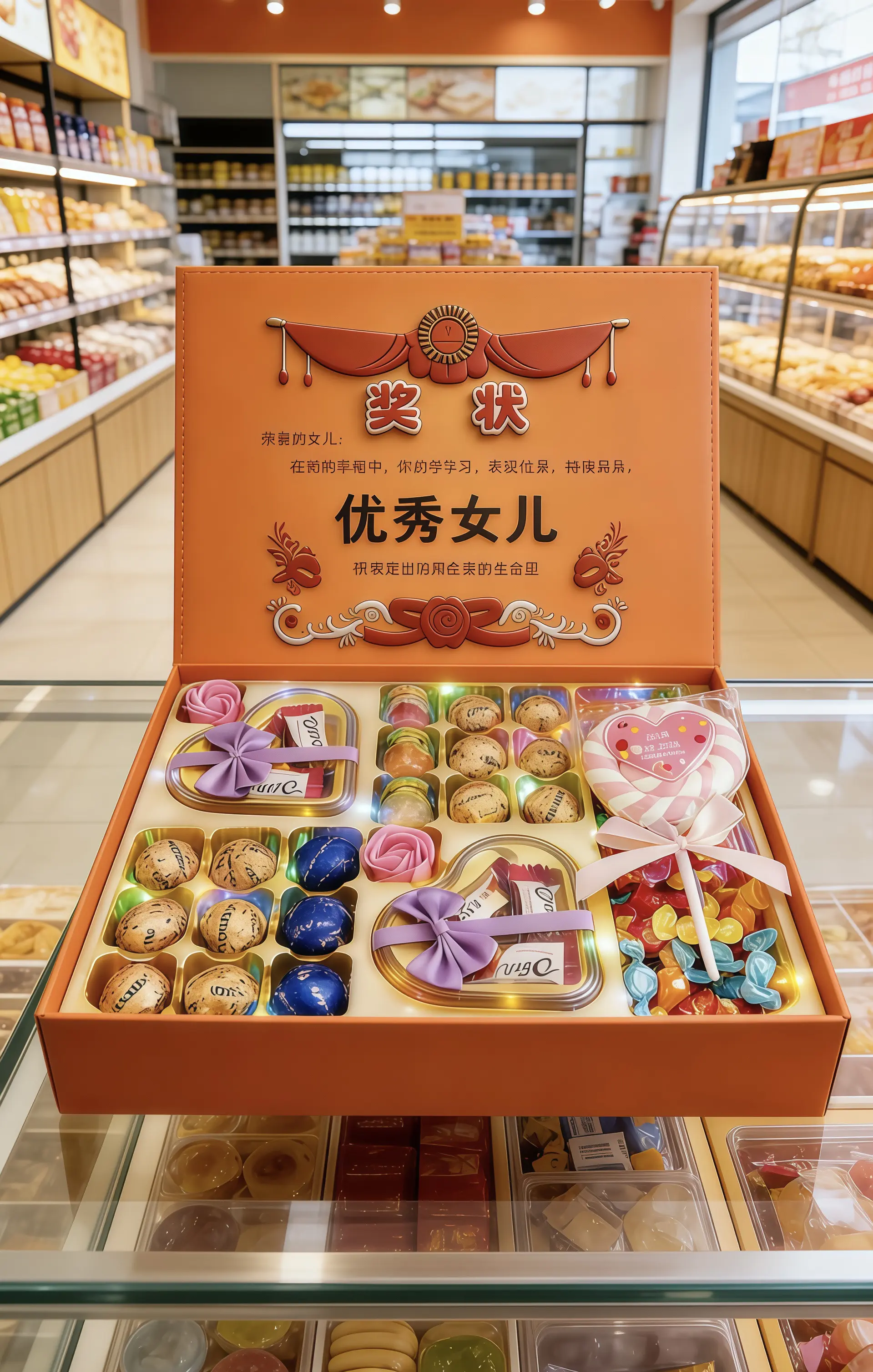 一打开就是满满的甜蜜暴击🍬 巧克力、棒棒糖、软糖…全是小朋友的心头好...