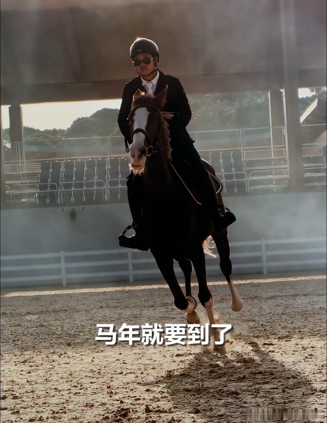 不会骑马的建议反复观看 参考余总拍马思路 用华为Mate X7记录马年日常 AI
